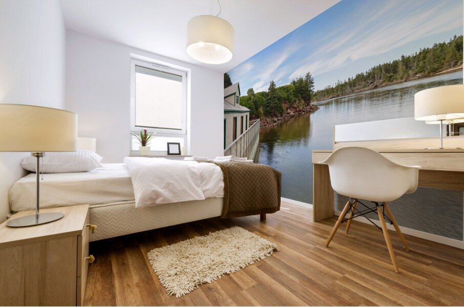 Basin Head PEI river 2 Mural print