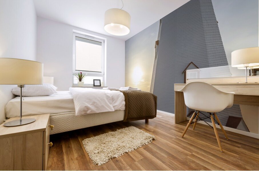 Panmure island Lighthouse Sunrise Mural print