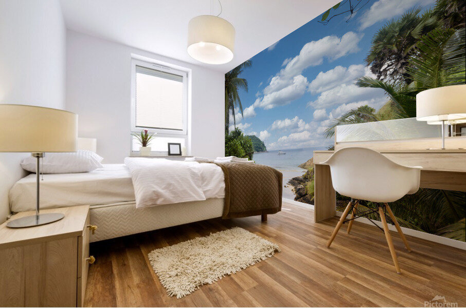 Ya-Nui beach lookout Mural print