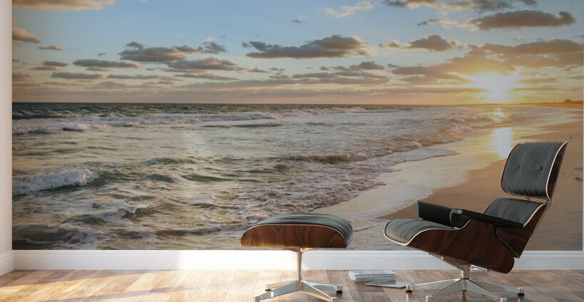 Cuban Beach at Sunrise Wall Murals