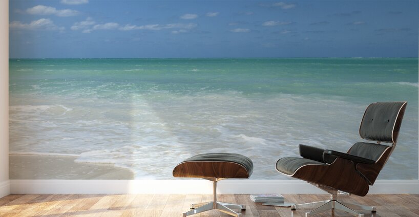 Cuban beach blue aqua Wall Murals