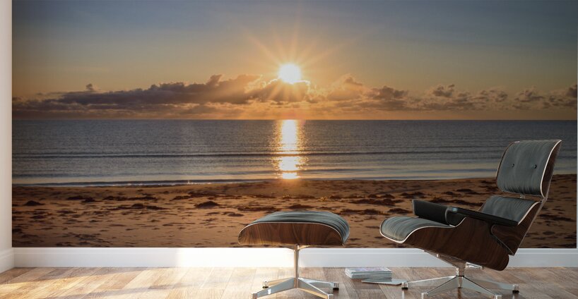 Panmure Island beach sunrise Wall Murals