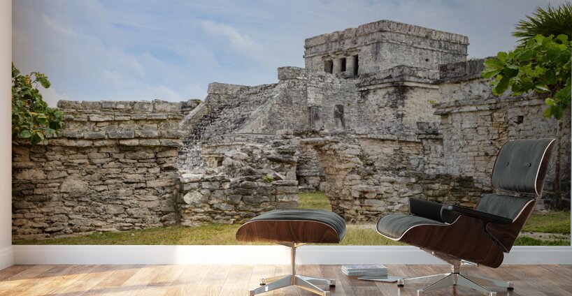 Tulum ruins in mexico Wall Murals