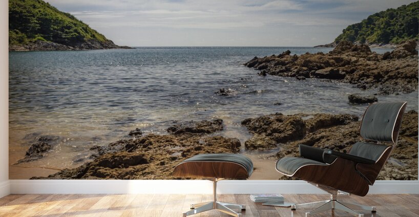 Ya-Nui beach island view - 2 Wall Murals