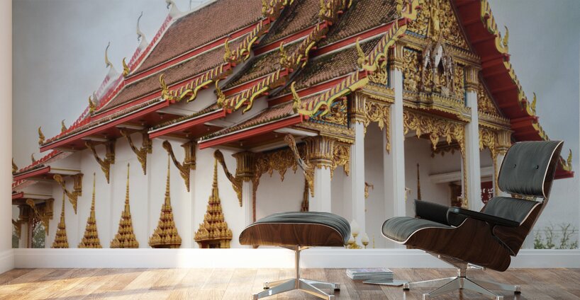 Chalong temple 2 0848 Wall Murals