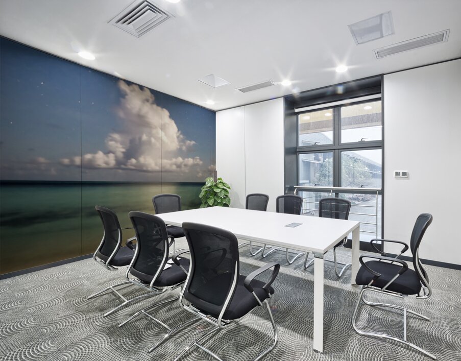 Cuba beach cloud night Wall Printing