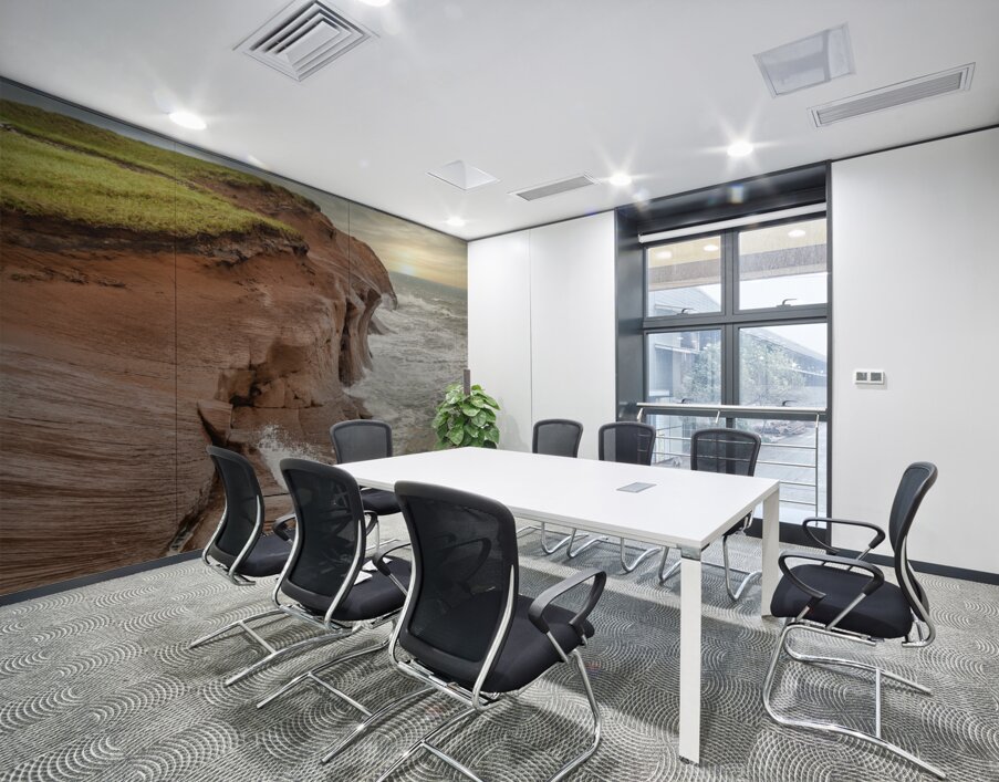 Isle De la Madeleine cliffs Wall Printing