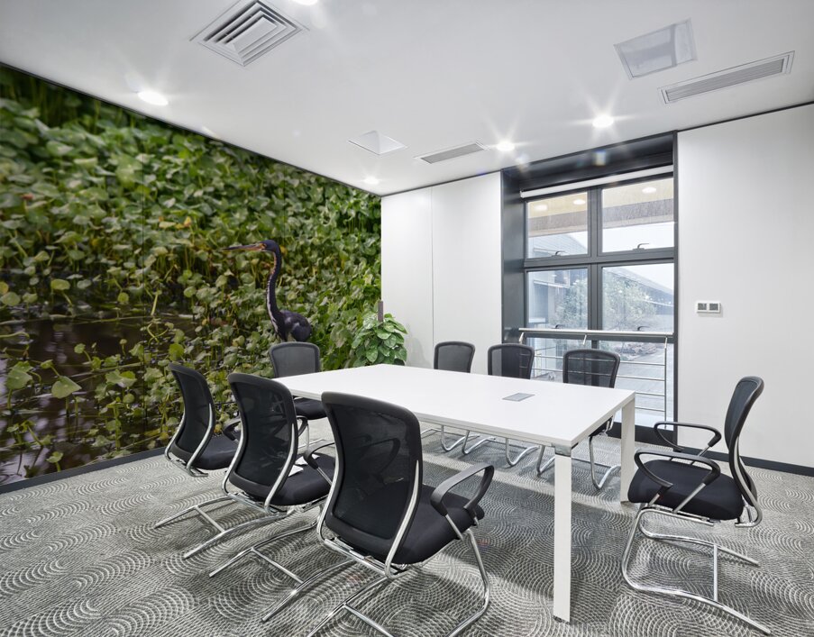 dominican black & white herring 2 Wall Printing