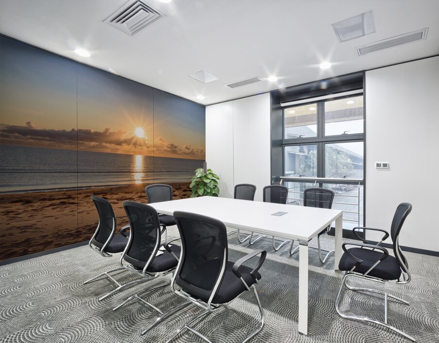 Panmure Island beach sunrise Wall Printing
