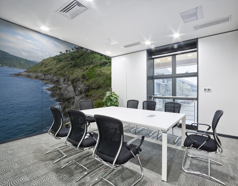 Ya-nui beach lookout point Wall Printing