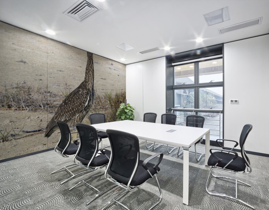 Small long leg cuban bird Wall Printing