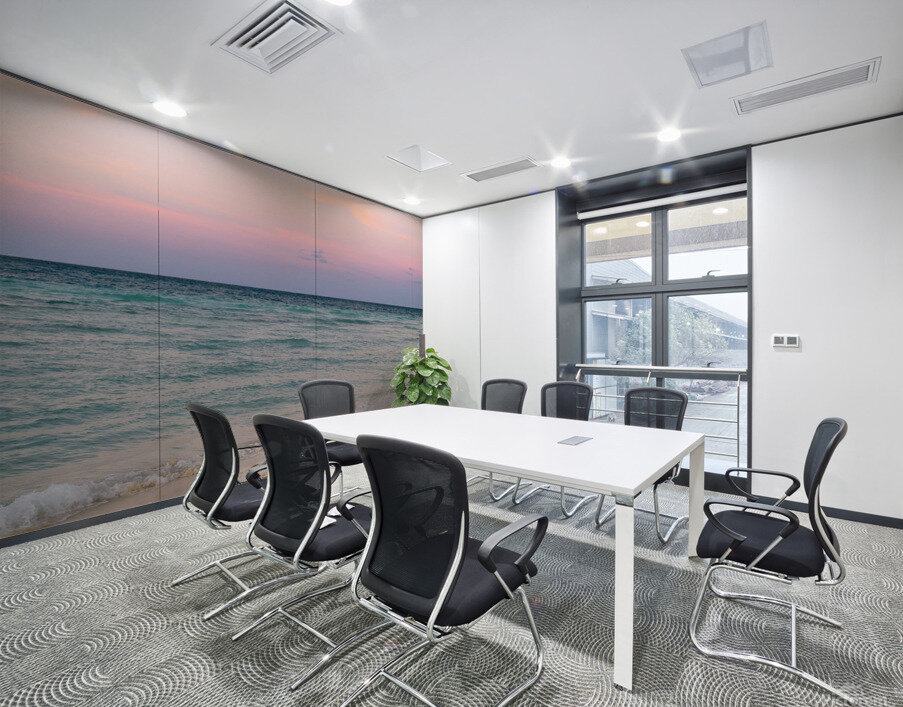 sunset coloured cuban beach sky 2 Wall Printing