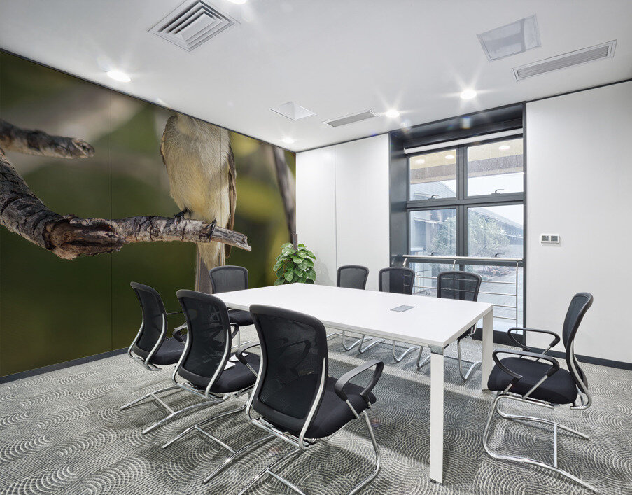 Small cuban bird branch 2 Wall Printing