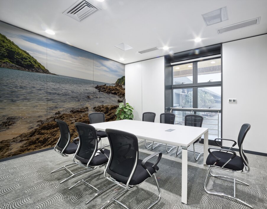 Ya-Nui beach island view - 2 Wall Printing