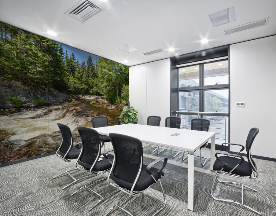 Ledge Falls Nesowadnehunk stream Wall Printing