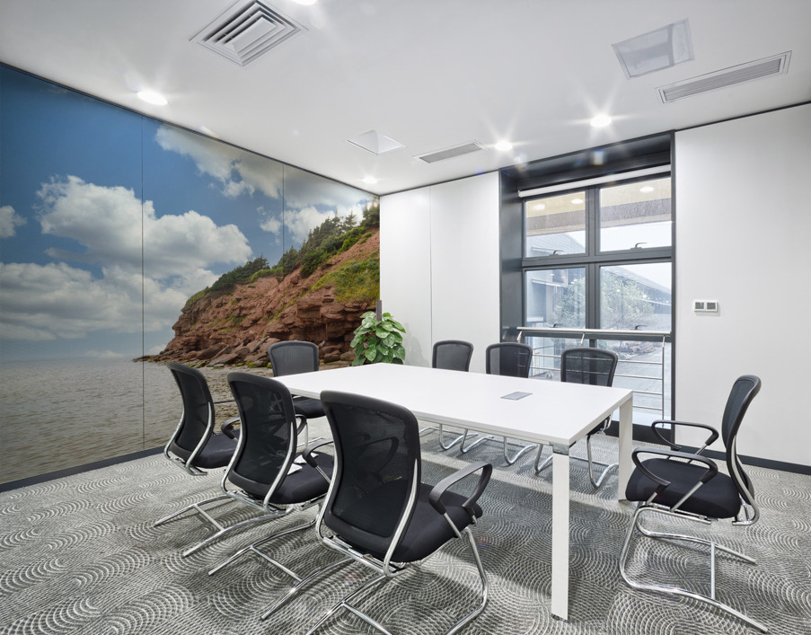 Cloudy basin head rocks 2 Wall Printing