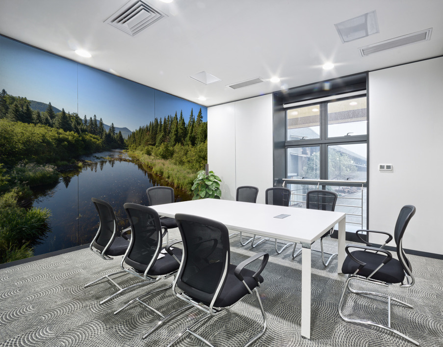 Mount Katahdin campsite Nesowadnehunk river Wall Printing