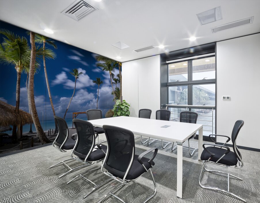 dominican beach night 3 Wall Printing