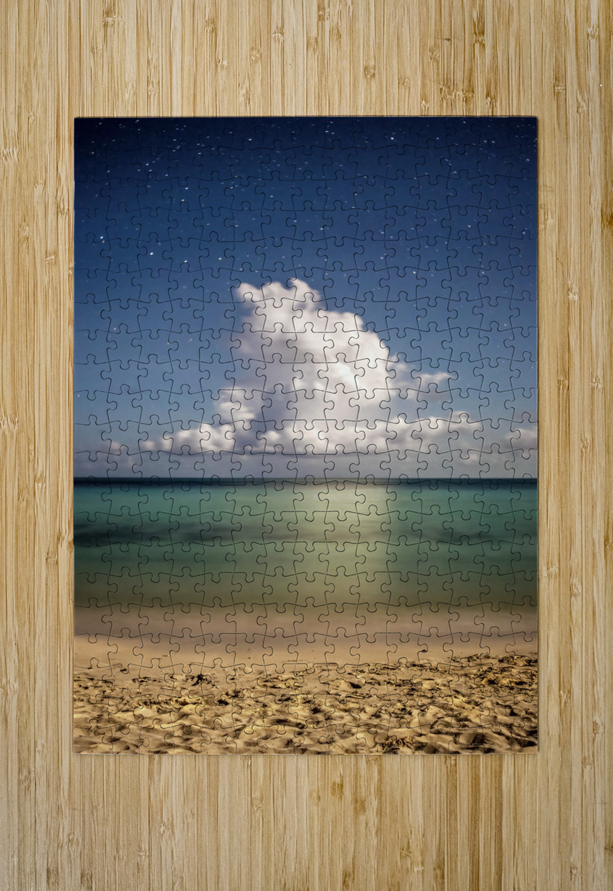 Cuba beach cloud night Justin Richard Batten Puzzle printing