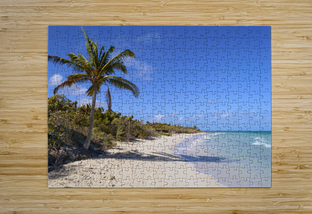 Cayo Coco Cuba beach Justin Richard Batten Puzzle printing