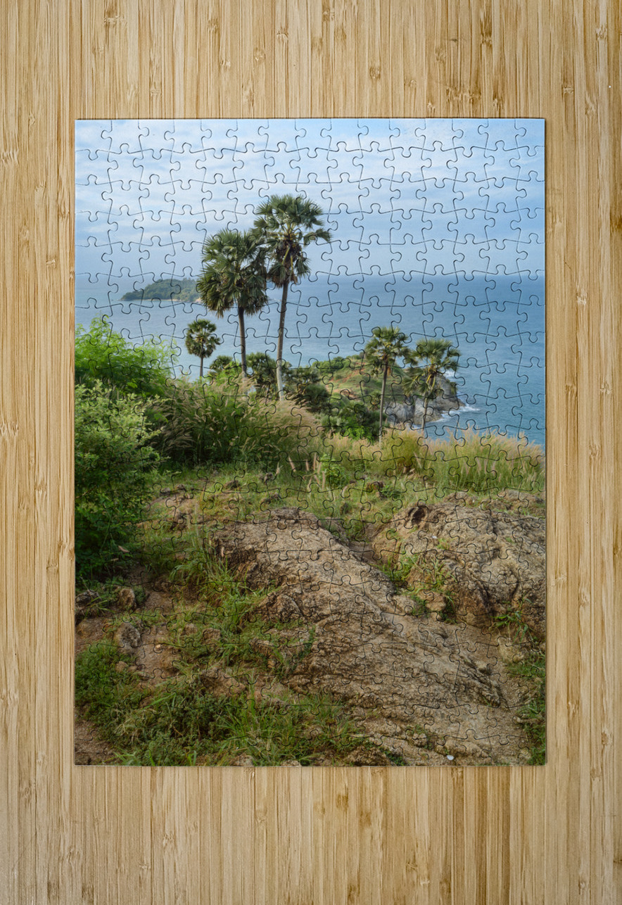 Prom Thep Ya-nui beach lookout point Justin Richard Batten Puzzle printing