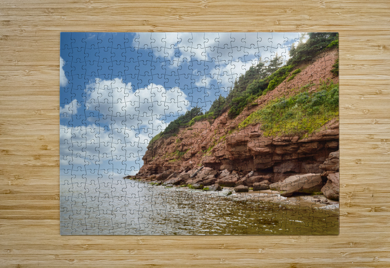 Cloudy basin head rocks 2 Justin Richard Batten Puzzle printing