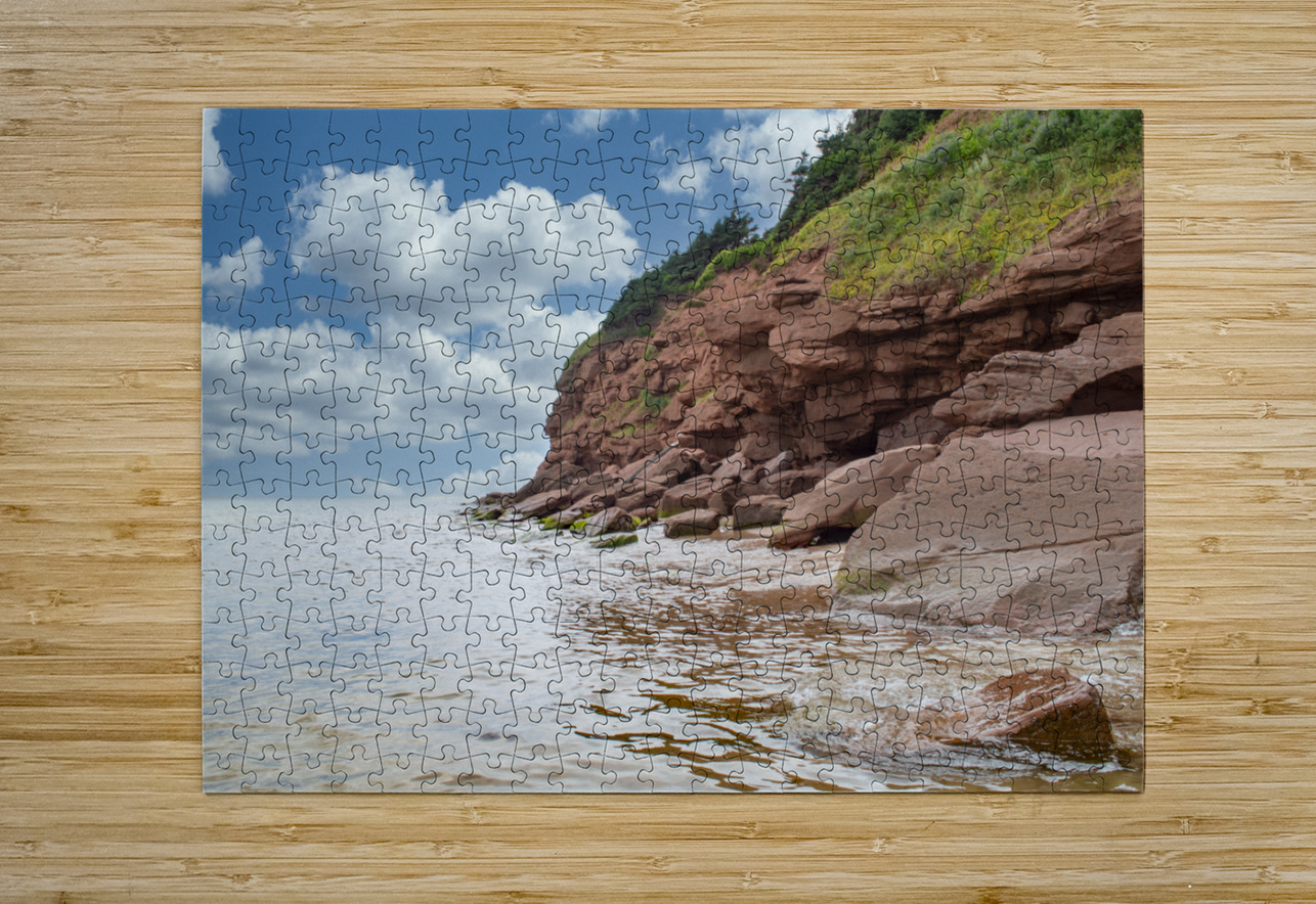 Cloudy basin head rocks Justin Richard Batten Puzzle printing