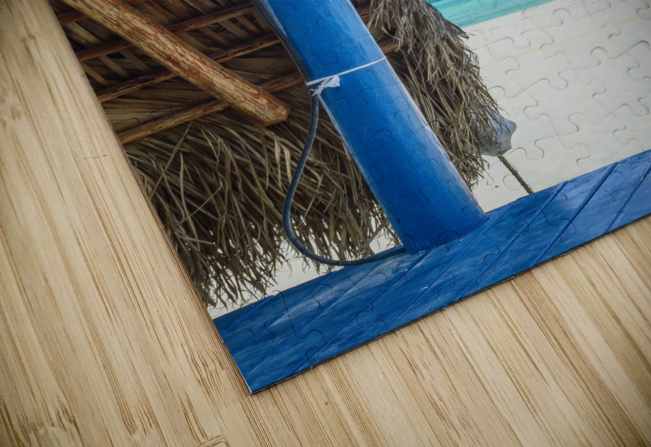 Deck with an awesome tropical view Justin Richard Batten Puzzle