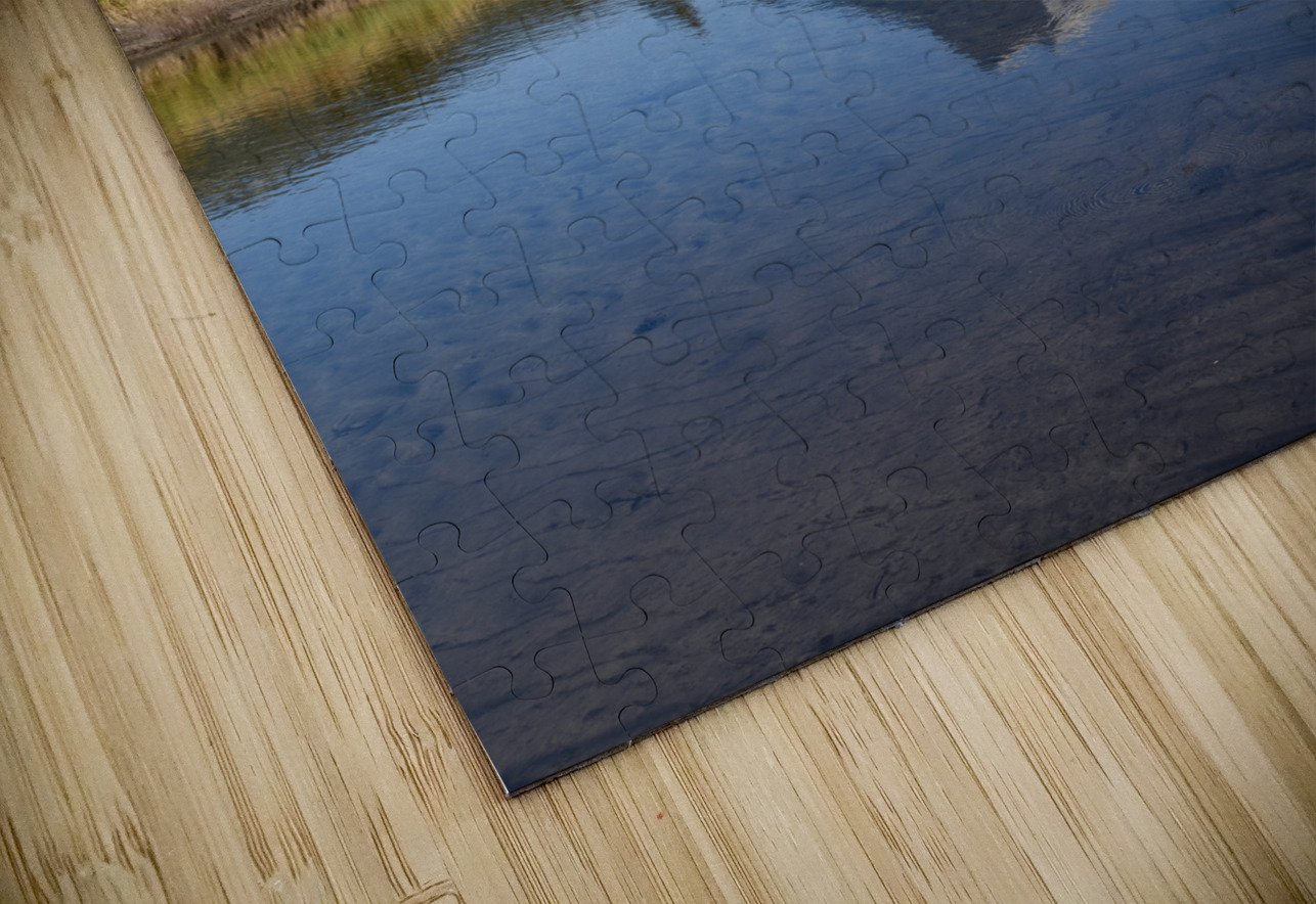 Bow river with mountains 2-7 Justin Richard Batten Puzzle