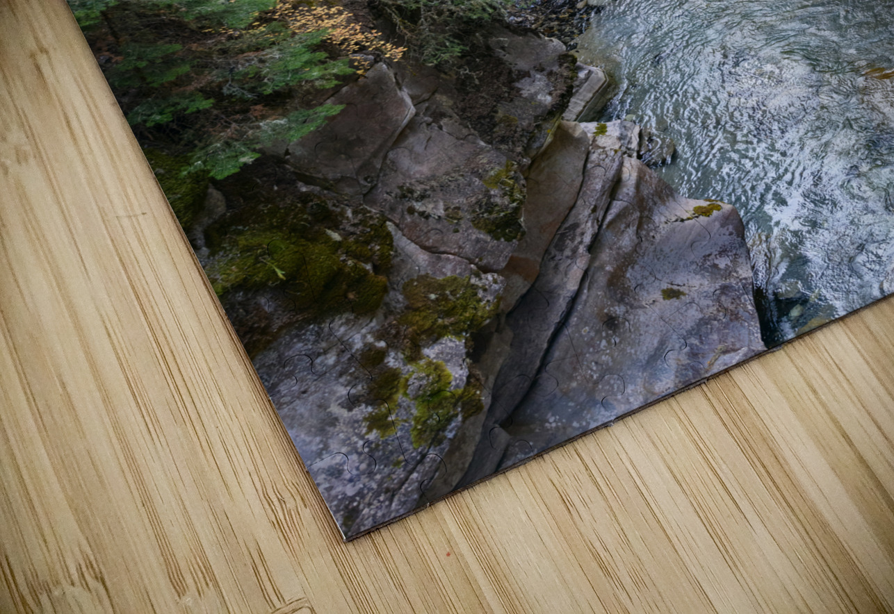 Johnston Canyon river Justin Richard Batten Puzzle