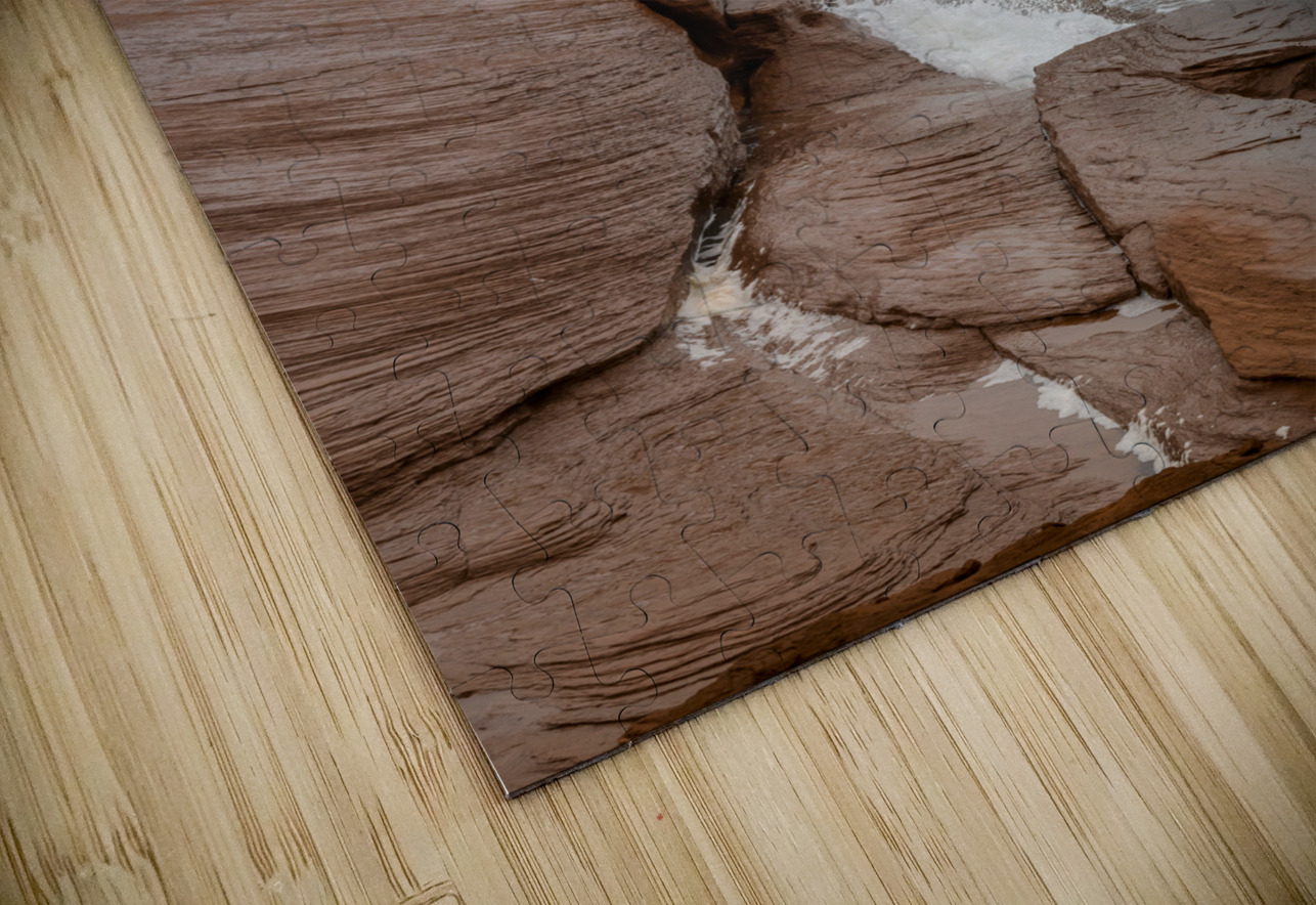 Isle De la Madeleine cliffs Justin Richard Batten Puzzle