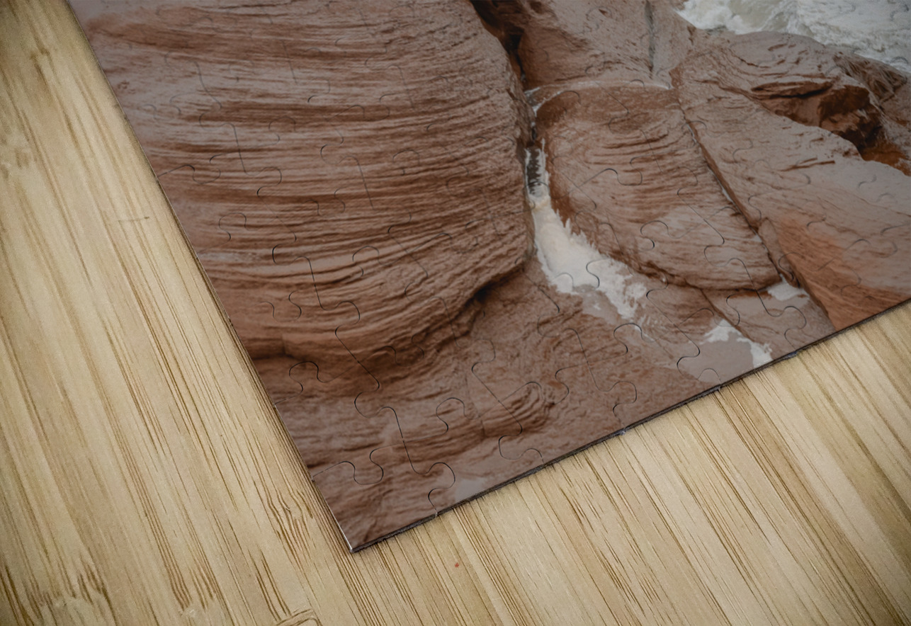 Isle de la Madeleine cliffs 2 Justin Richard Batten Puzzle