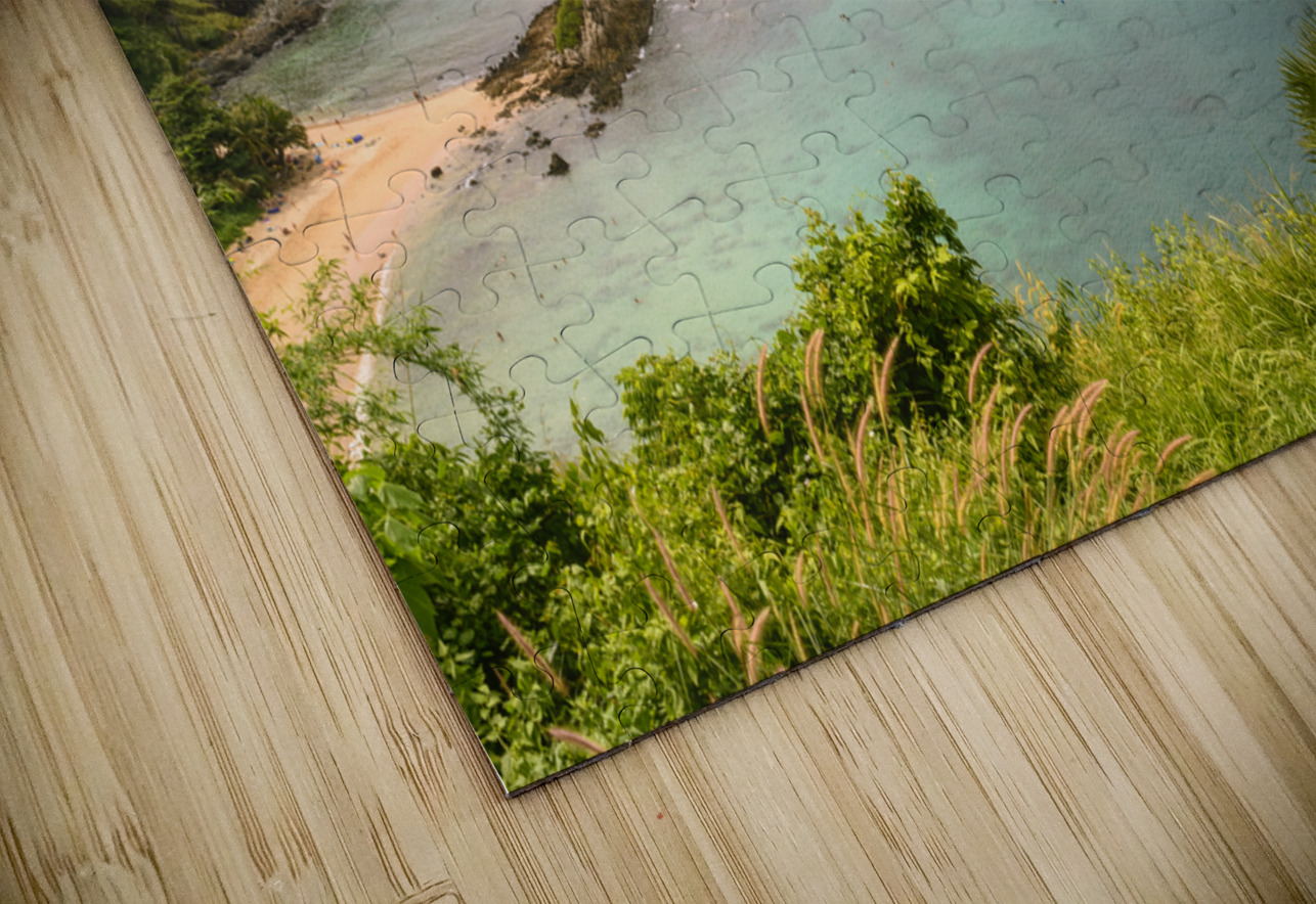 Windmill Lookout view of Ya-Nui beach Justin Richard Batten Puzzle