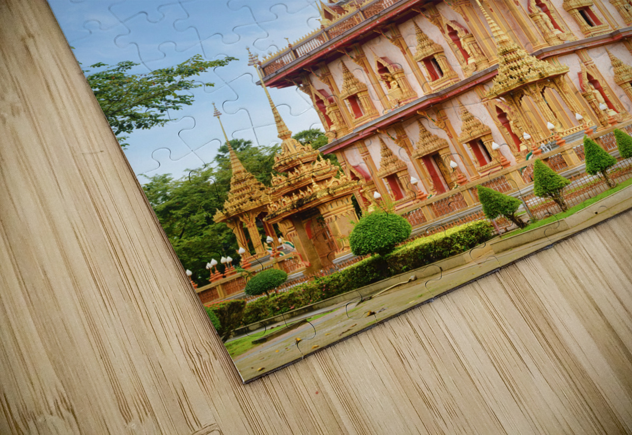 Wat Chalong temple Justin Richard Batten Puzzle