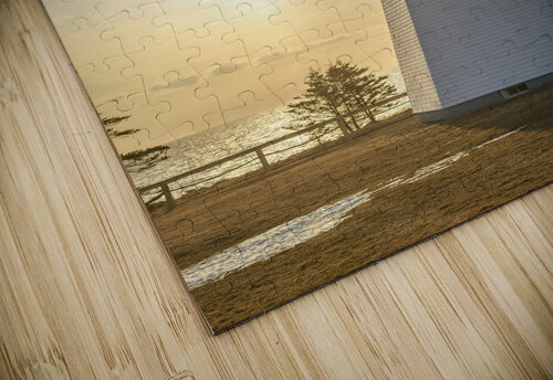 Panmure island Lighthouse Sunrise Justin Richard Batten puzzle