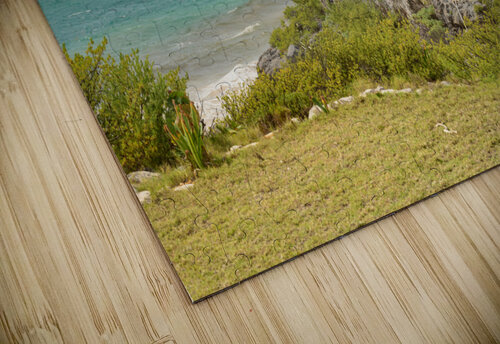 Tulum Ruins on Cliff Justin Richard Batten puzzle