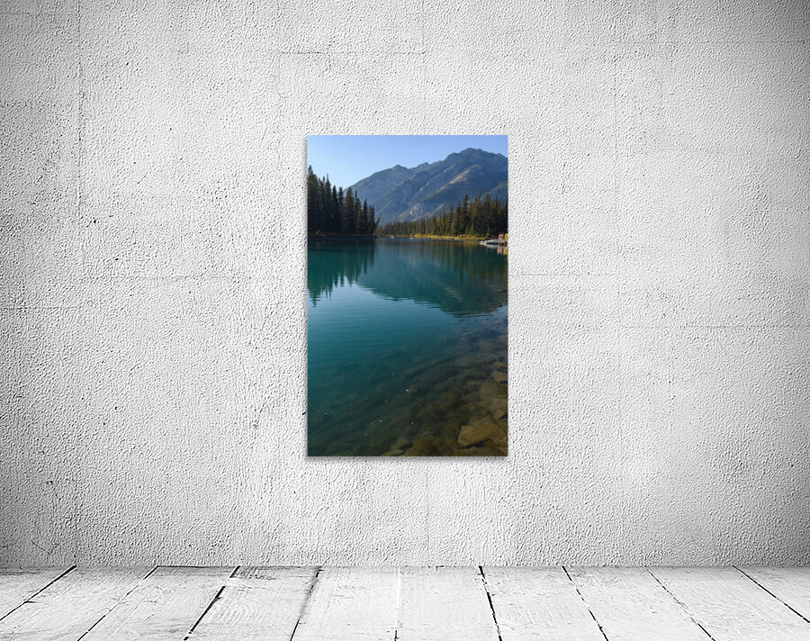 Banff Bow River mountains 2-3 Wall Preview