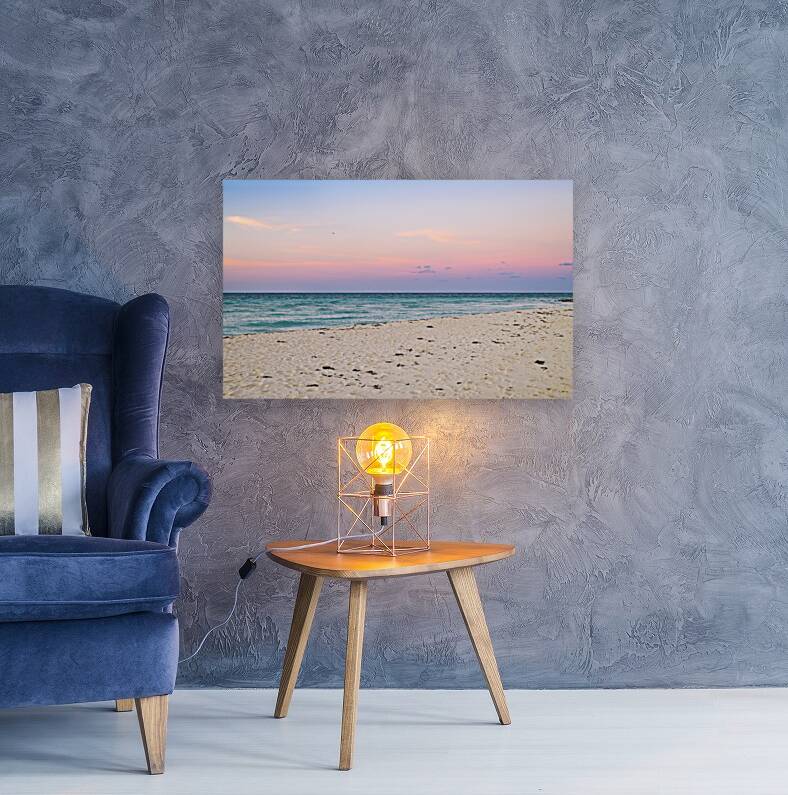 Cuban sunset colourful sky Reproduction