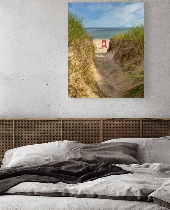 Basin head lifeguard chair PEI by Justin Richard Batten