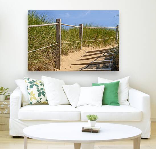 Path Almost at the beach by Justin Richard Batten