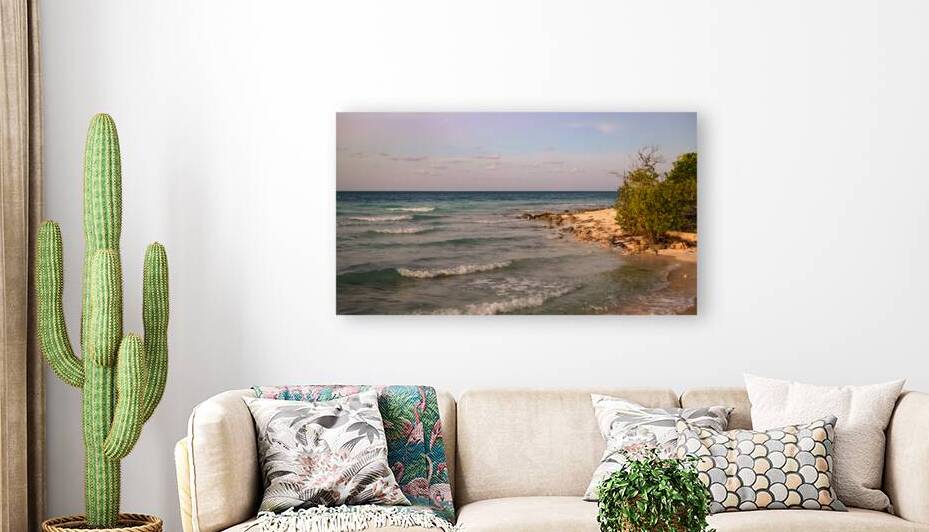 Cayo Coco beach sunset hour by Justin Richard Batten