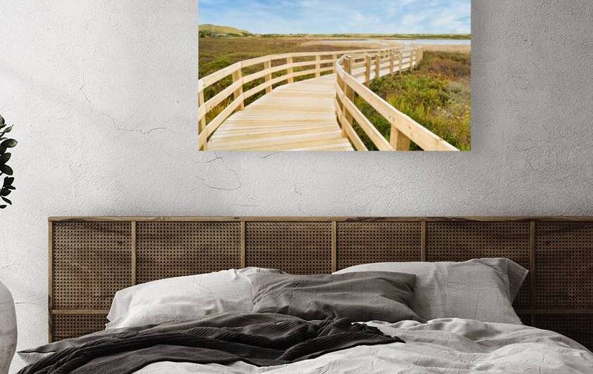 Greenwich boardwalk trail by Justin Richard Batten