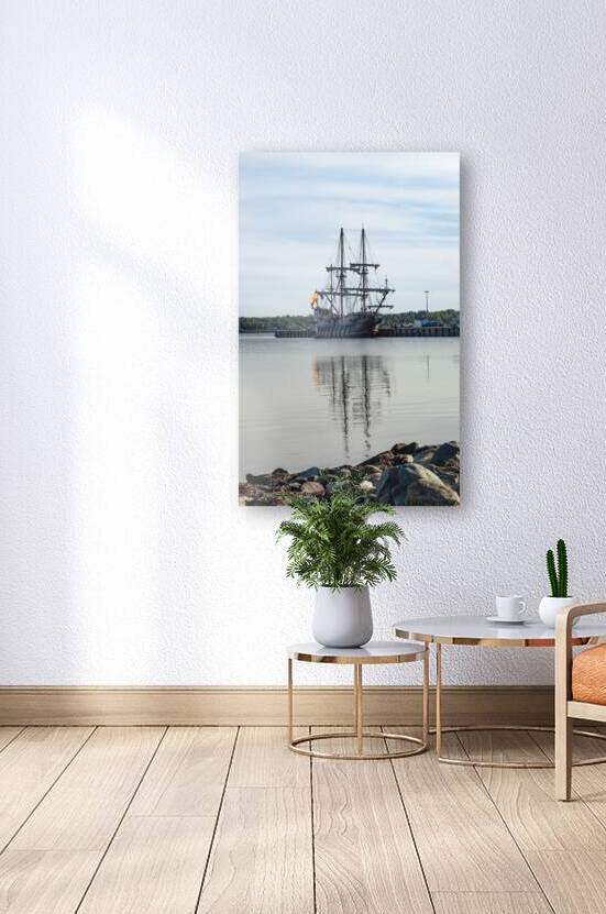 El Galeon tall ship from Spain by Justin Richard Batten