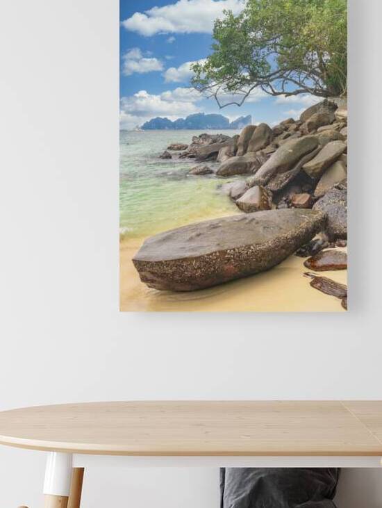 ko phi phi island view by Justin Richard Batten