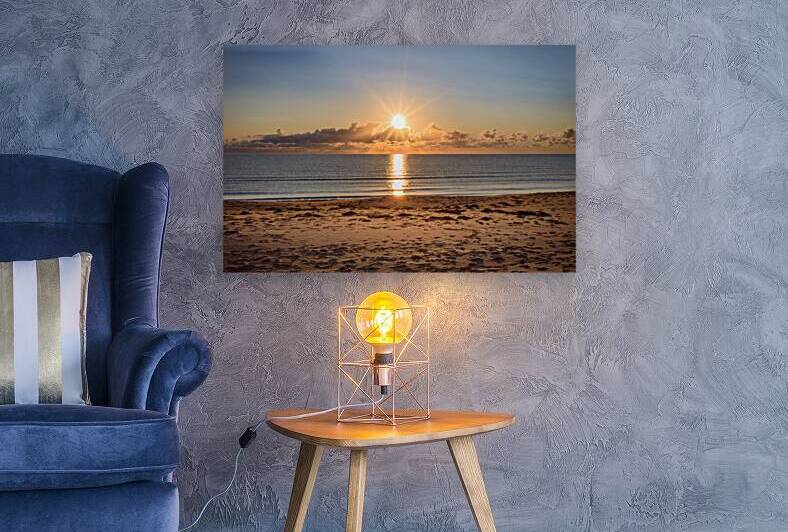 Panmure Island beach sunrise by Justin Richard Batten