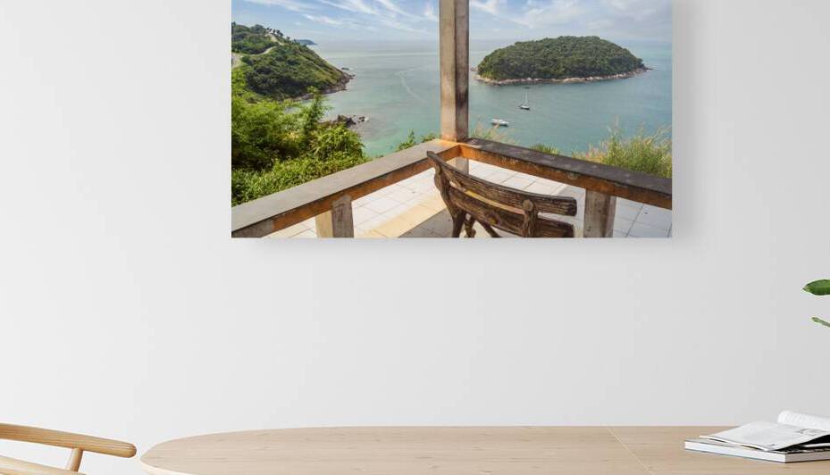 Windmill Lookout of Ya-nui beach by Justin Richard Batten