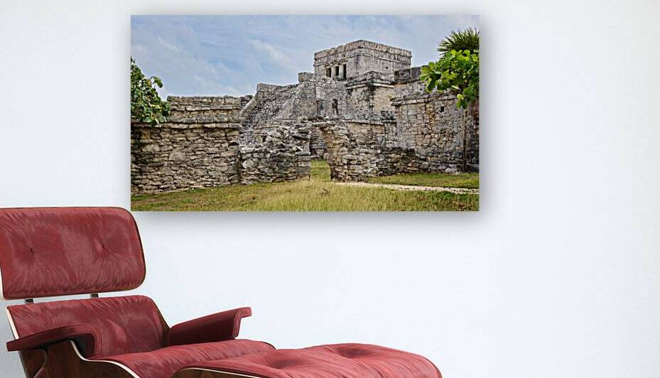 Tulum ruins in mexico by Justin Richard Batten