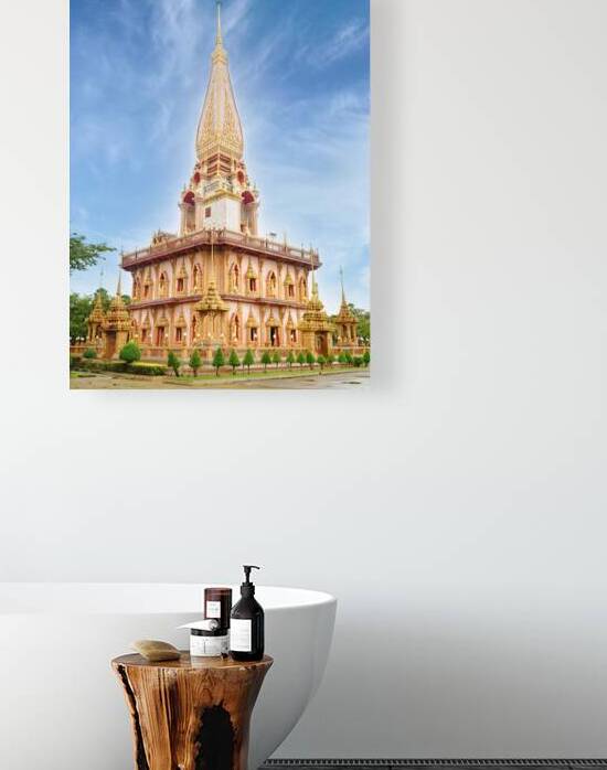 Wat Chalong temple by Justin Richard Batten