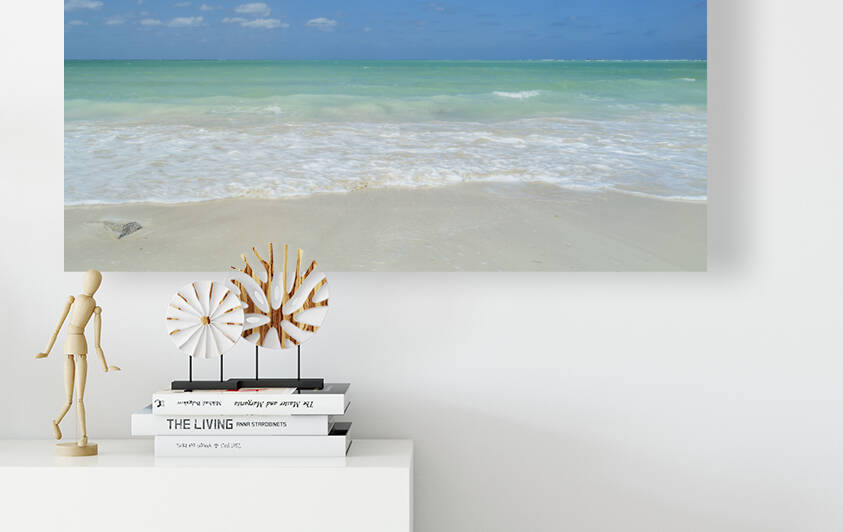 Awesome Cuban aqua beach water 4 by Justin Richard Batten