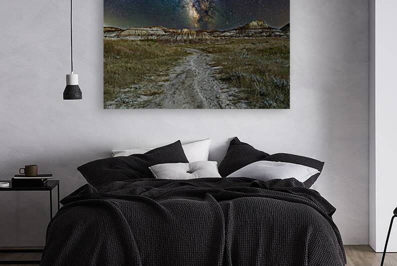 horseshoe canyon night milkyway by Justin Richard Batten